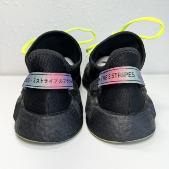 Adidas NMD_R1 Size 6 Black Sonic Ink Multi Color Men Sneaker Shoes GY8282 black - Picture 3 of 9